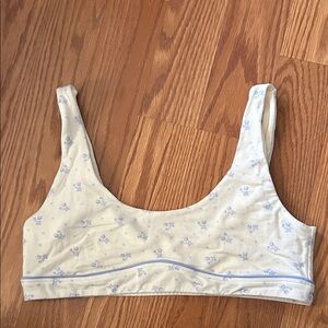 Parade Dainty Floral Bralette Bra Women's size L